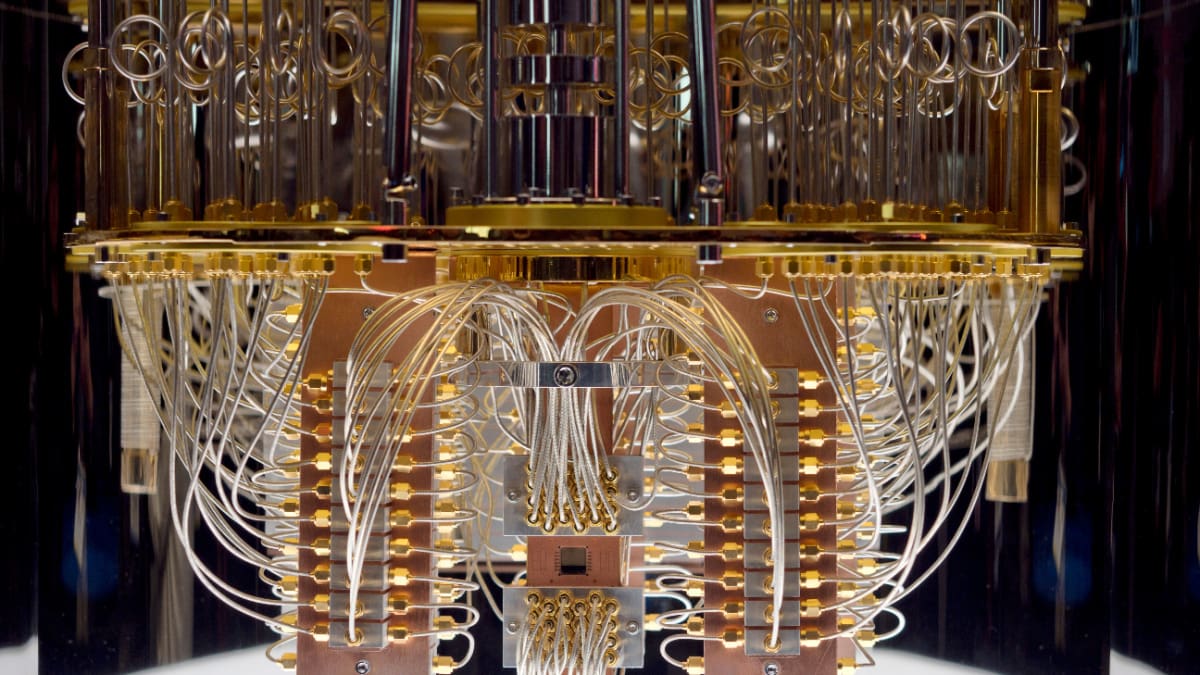 Een afbeelding van een quantum cumputer in Las Vegas Wie ein Quantencomputer in 9 Minuten deine Bitcoin stehlen kann