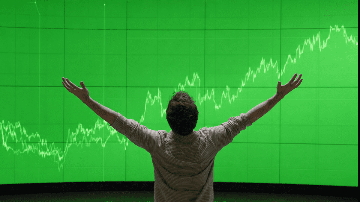 groen-grafiek-scherm-juichen Un étudiant transforme 1 150 € en 180 000 € en 11 jours grâce à l'IA