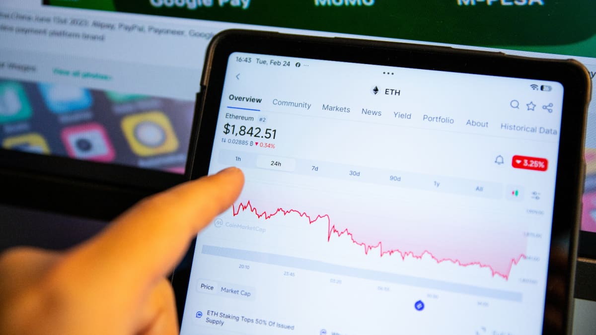 Ethereum-Kurs unter Druck – Analysten warnen vor weiterem Rückgang Ethereum-Kurs unter Druck – Analysten warnen vor weiterem Rückgang